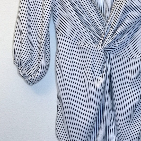 Windsor White Stripe Blouse - Picture 2 of 5
